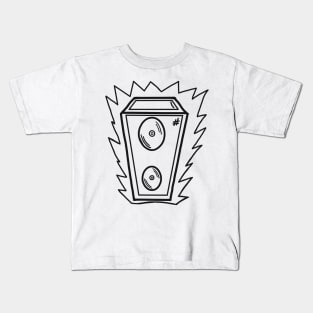 Noise B + W Kids T-Shirt